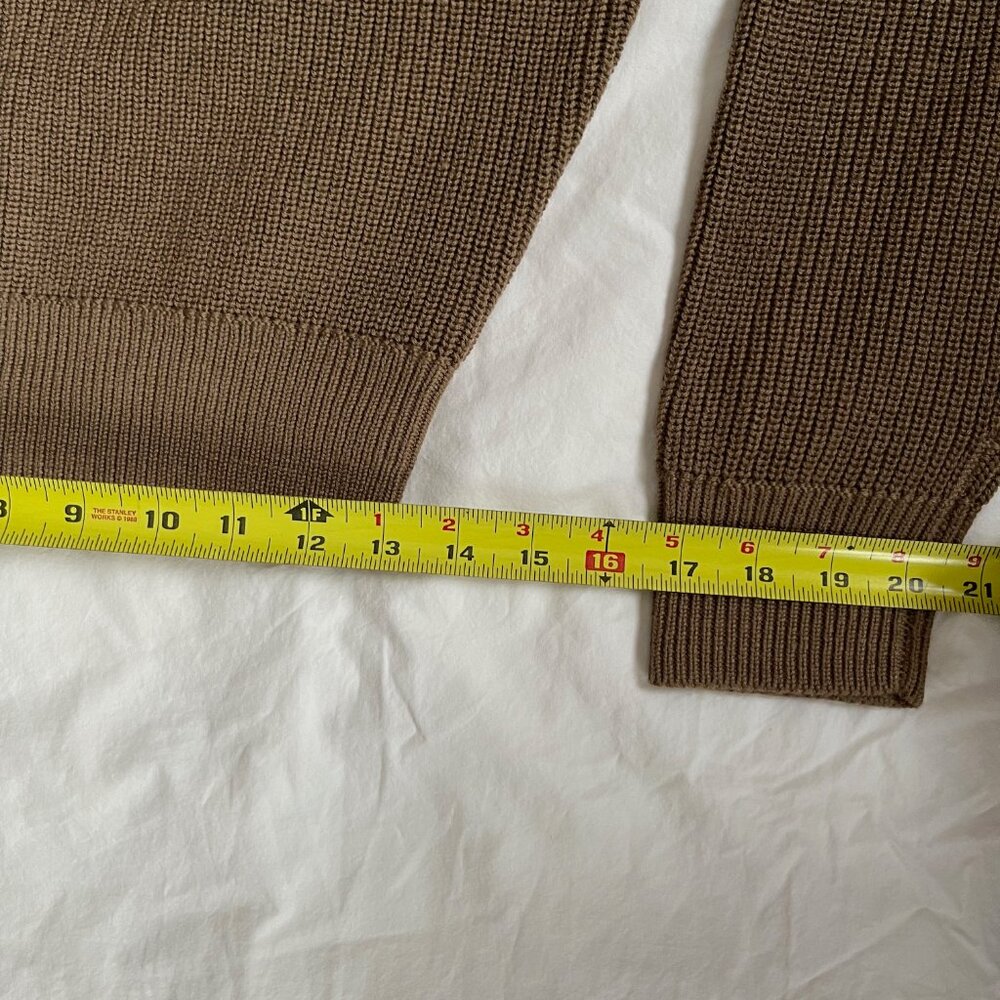 Uniqlo men's wool blend turtleneck - size medium - Picture 6 of 7